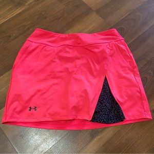 Under Armor Pink Athletic Tennis/Golf Skirt